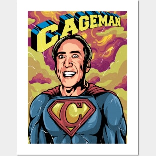 Cageman Posters and Art